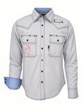 Women's FR button up - Gray