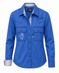 Women's FR button up - Blue
