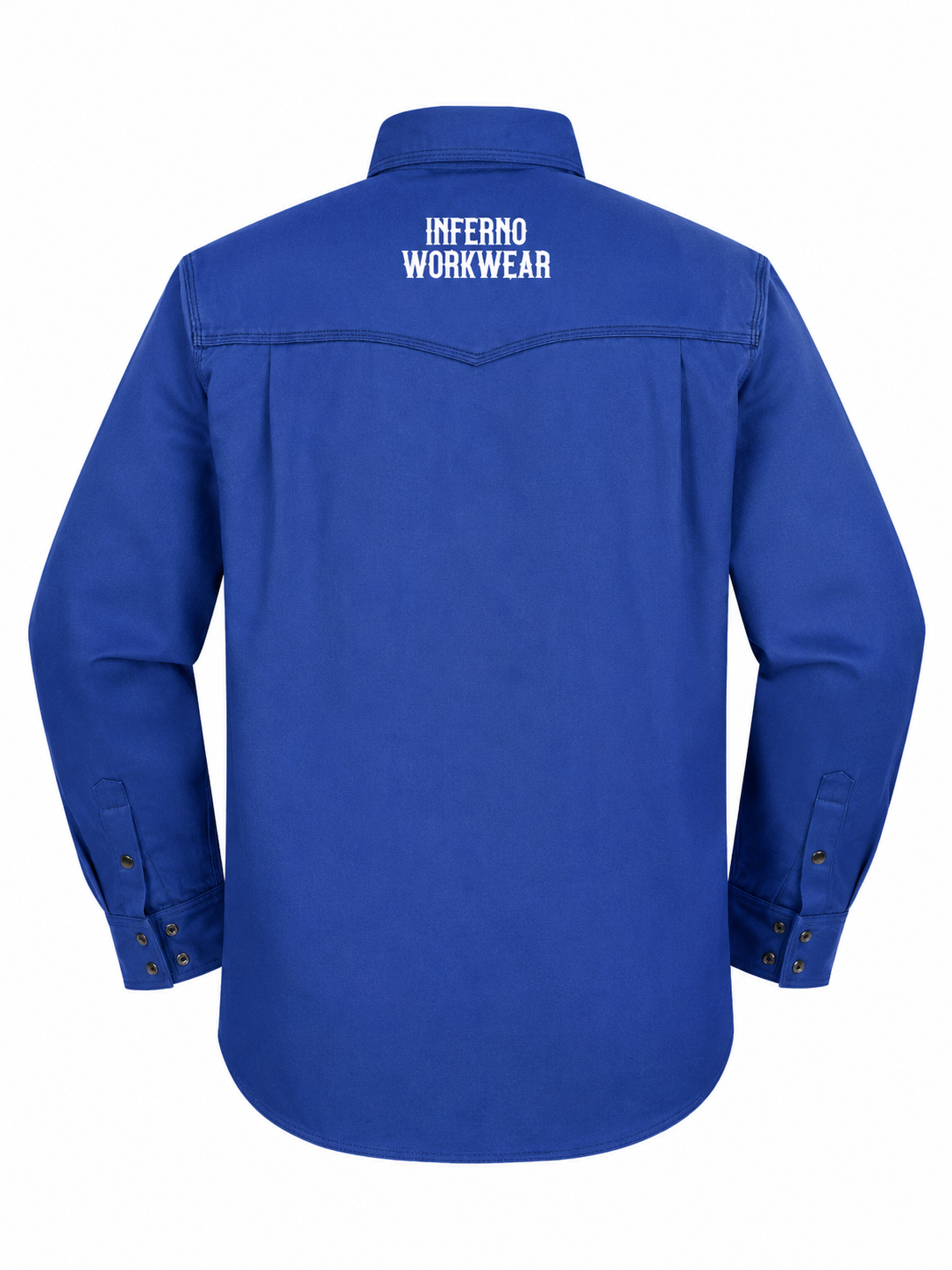 FR Western Style Button-up shirt  - Blue