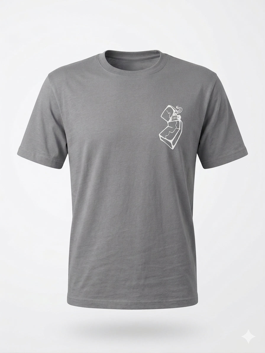 The Daily Grind T-shirt - Gray